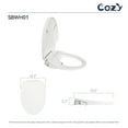 thumbnail image 3 of COZY Bidet Toilet Seat, Non-Electric Swash Eco Bidet Seat, Rear & Feminine Wash, Adjustable Water Pressure, LS-SBWH01, 3 of 7