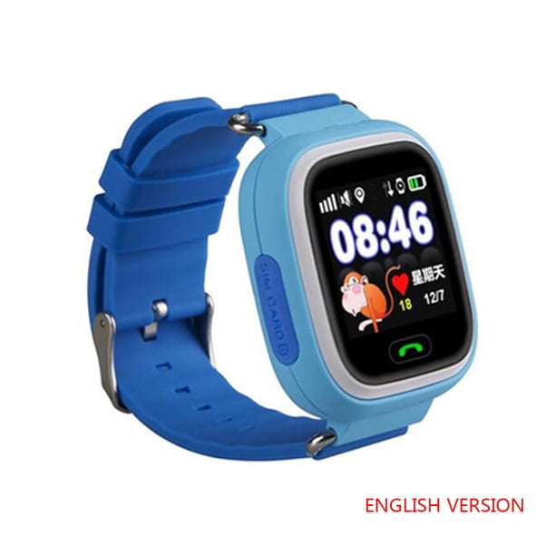 Q90 GPS Kid Smart Watch Baby Anti-lost Wristwatch SOS Call Location Device Tracker Smartwatch Advancent DZ7272-01B