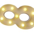 thumbnail image 2 of Wosthever Número 3D Visual LED Luz de noche Lámpara de escritorio Fiesta de cumpleaños Regalo para niños Iluminación y accesorios numero 8 Wosthever LED1555-34B, 2 of 3