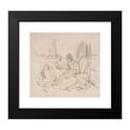 thumbnail image 2 of John Leech 22x20 Black Modern Framed Museum Art Print Titled - Why, What's the Matter with Tommy (1852), 2 of 5
