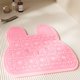 thumbnail image 5 of Alfombrilla antideslizante de silicona para depuradores de pies – Limpiador exfoliante de spa limpiador de pies, base de succión, uso sin manos en baño, 5 of 6