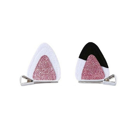 HUANLEDASH Cat Ears Hair Hoop Plush Sequins Cat Party Decoration Hairband Birthday Party Supplies Versatile Accessories