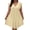 Yellow, variant on Plus Size Maxi Dresses for Womens 2026 Summer Fashion Plus Size V-Neck Crisscross Detail Ruffle Sleeve Flared Midi Dress Casual Solid Color Dress