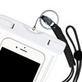thumbnail image 2 of Fluorescent Cover Bag Dry Pouch For Mobile Phone Underwater Waterproof Case red, 2 of 3