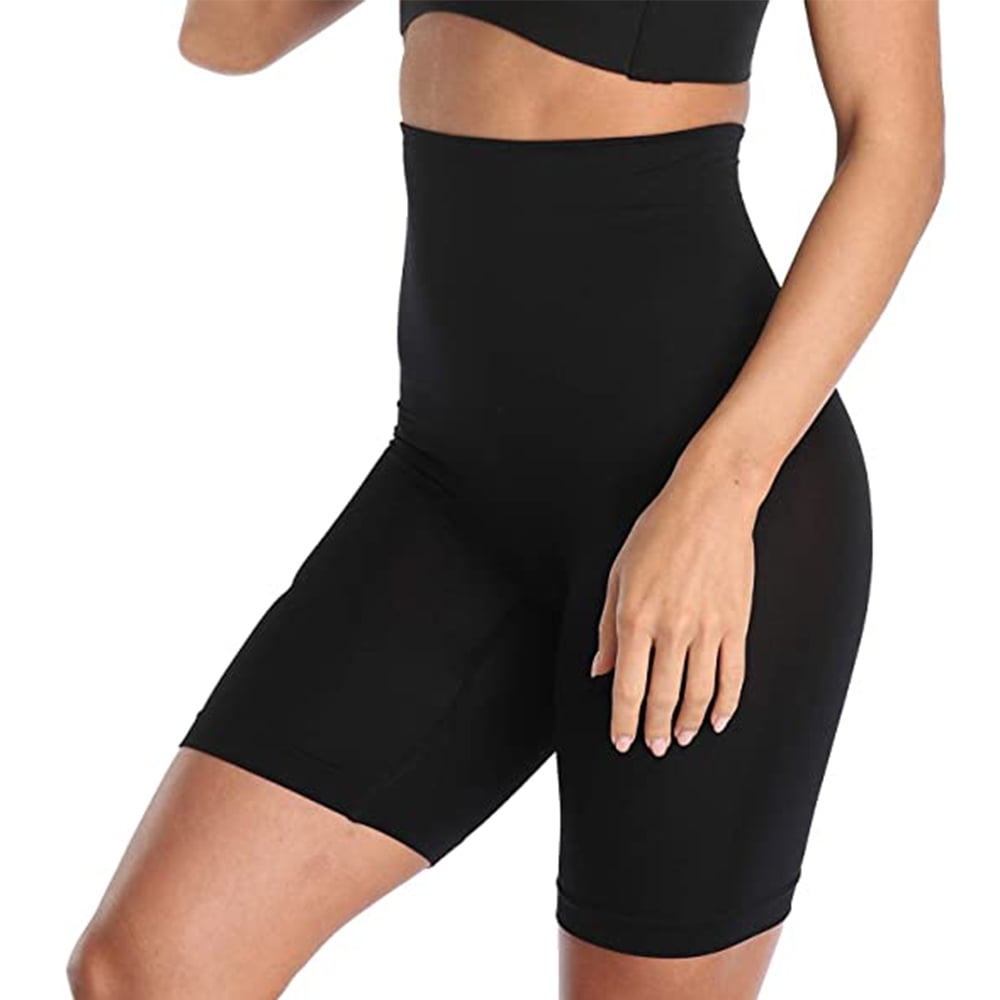 Lilvigor Women High Waisted Body Shaper Shorts Tummy Control Plus