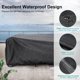 thumbnail image 3 of Funda impermeable para muebles de patio BROSYDA 260x188x71 cm, 3 of 8