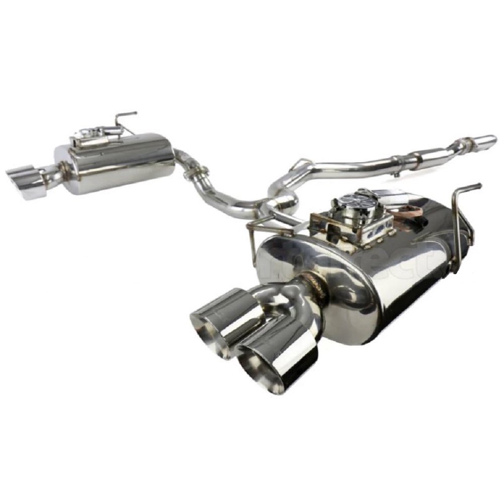 XForce ESSW26VMKCBS Stainless Steel 3" High Flow CatBack Exhaust
