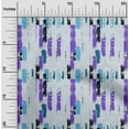 thumbnail image 2 of oneOone Cotton Poplin Grayish Blue Fabric Abstract Stroke With Texture Sewing Craft Projects Fabric Prints By Yard 56 Inch Wide, 2 of 5