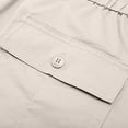 thumbnail image 2 of WREESH Men's Casual Shorts Casual Daily Outdoor Beach Lightweight and Breathable Work Shorts Beach Shorts Beige, 2 of 8