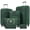 Dark Green, variant on EUROCO 5 Piece Softside Luggage Set,Expandable Suitcase Set with Duffel Bag,TSA Lock and Spinner Wheels,Lightweight Suitcase for Men Women,Dark Blue