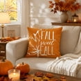 thumbnail image 5 of LEFXSMR Fall Decor Pillow Covers 18x18 Inch Halloween Decorations Indoor Throw Pillow Covers Cushion Case for Home Sofa Couch Bed Chair, 5 of 6