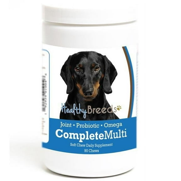 Healthy Breeds 192959010046 Dachshund all in one Multivitamin Soft Chew - 90 Count