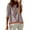 Coffee, variant on Women's Striped Long Sleeve Sweater Lightweight Cotton Crew Neck Casual Pullover Blue L