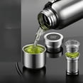 thumbnail image 1 of Termo portátil inteligente de gran capacidad para taza de agua de acero inoxidable 316, para exteriores, para fitness, té, separación de agua, 1 of 5