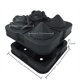 thumbnail image 2 of Bandeja para cubitos de hielo, moldes de silicona para cubitos de hielo de 2,5 pulgadas, molde para hacer bolas de hielo con forma de diamante de 2 cavidades Rose (negro), 2 of 4