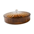 thumbnail image 4 of Fancyes Divided Serving Tray with Lid Organizer Candy Nuts Tray Multipurpose Snack Platter Snack Tray for Party Festival Nuts Dessert Coffee, 4 of 8