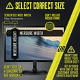 thumbnail image 3 of 19 Inch - 5:4 Aspect Ratio Computer Privacy Screen Filter for SQUARE Computer Monitor - Anti-Glare - Anti-Scratch Protector Film - We offer 2 different 19" filter sizes, 3 of 9