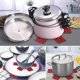 thumbnail image 3 of 15 pcs (red) Pot and Pan Protectors Felt Padded Frying Pan Protectors, 3 of 5