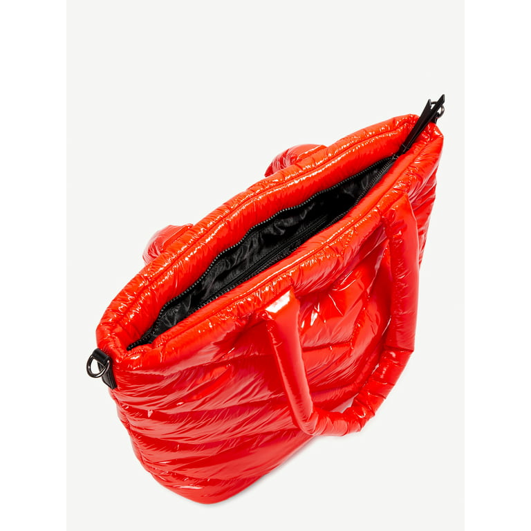 Love & Sports Women's Olivia Large Tote Bag, Orange Luster