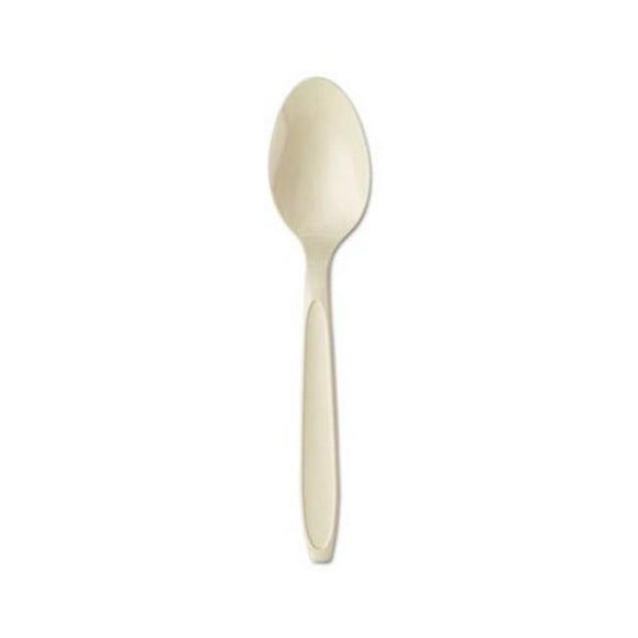 Solo Cups RSAT-0019 Reliance Medium Heavy Weight Cutlery, Teaspoon - Champagne, 1000 per Case
