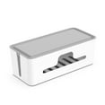 thumbnail image 2 of GFHFHITJ Cable Management Box, Cable Organizer Box, Large And Medium Size, Cord Hider Box To Hide Surge Protector Cover On Desk Or Floor, 2 of 4