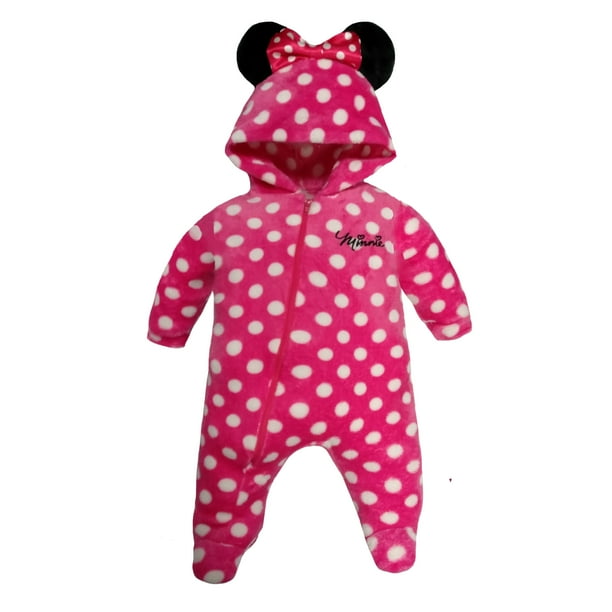 Mameluco con Gorro Disney Minnie Mouse Bolitas Fiusha Disney Mameluco2336