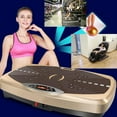 thumbnail image 2 of Workout Bench Vibration Exercise Machine Vibration Plate Power Board Weight Loss Fitness Instructor Fitness Vibration Machine Swinging Platform Massager for Whole Body Shaking - Remote Control, 2 of 7