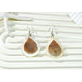 thumbnail image 5 of Vibrant Two-Tone Mother of Pearl Shell Rain Droplets Earrings, 5 of 9