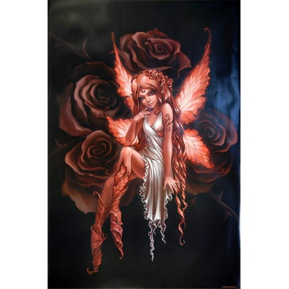 Hot Stuff Enterprise Z022-24x36-NA Rose Fairy Poster