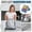 Colorful, variant on Large Roll Pull-String Trash Bags, Thickened PE Material, 50 Count, for Kitchen and Office Waste Management
