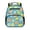 Blue Capybara Lemon, variant on Pink Corgi Paw 13.5 Inch Backpack for Kids Girls, Lightweight Water Resistant School Bag with Adjustable Breathable Padded Straps, Large Multi Pocket Bookbag for School Travel Daily Use