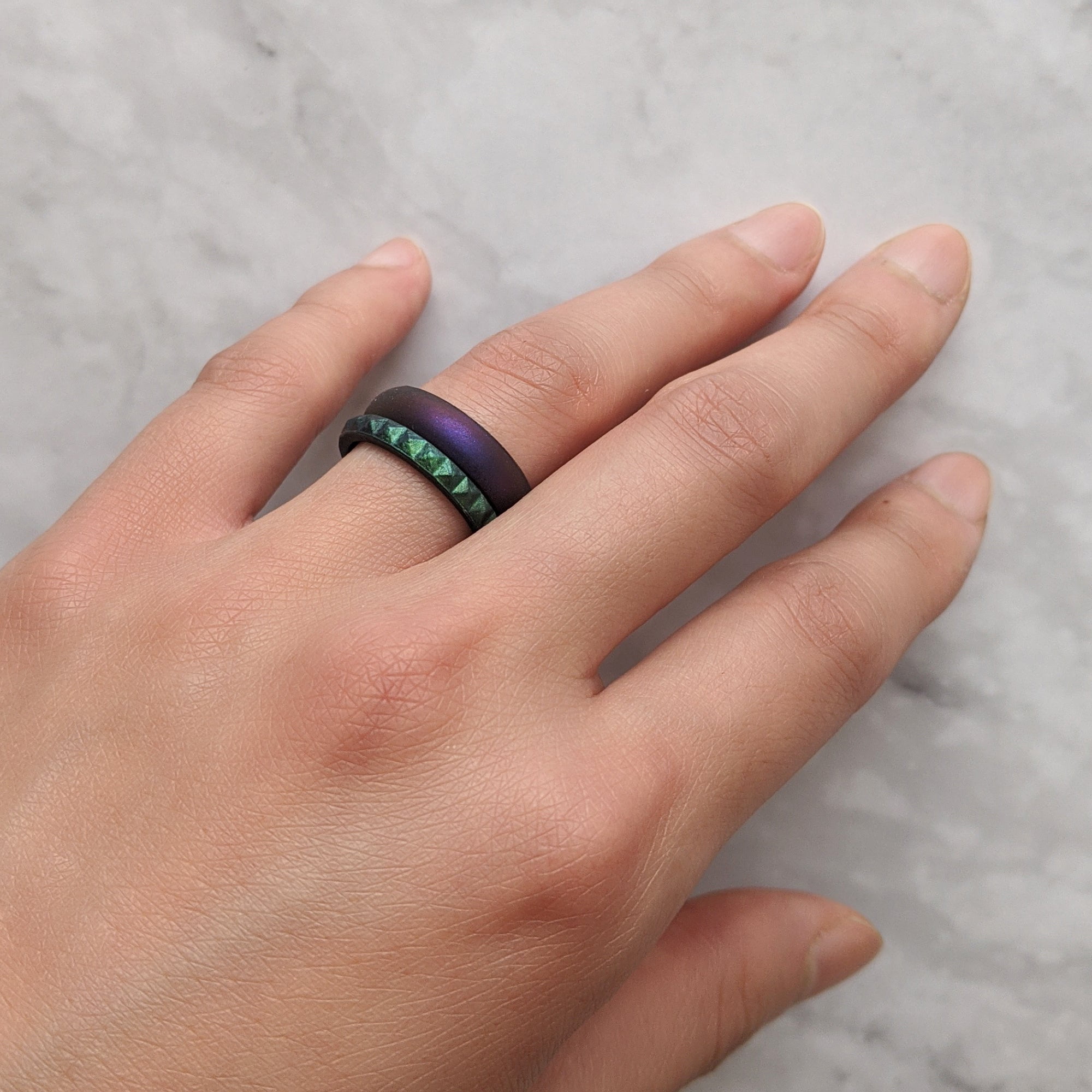 Silicone mermaid ring best sale