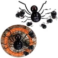 thumbnail image 3 of Guirnalda de globos de Halloween Suministros de decoración para fiestas navideñas Telón de fondo Negro Yuyangstore Globo de araña de Halloween, 3 of 8