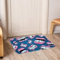thumbnail image 6 of Tooth Non-Slip Machine Washable Polyester Kitchen Mat Indoor Rug Kitchen Rug, 6 of 6