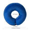 thumbnail image 5 of Protective Inflatable Recovery Collar For Dogs & Cats After Surgery,Soft Dog Collar Prevent Pets From Touching Wounds, Stitches And Rashes-Blue, 5 of 7