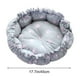 thumbnail image 3 of onlyliua Promoción de Temporada Cama para Mascotas, Cómoda, Ajustable, con Cojín, Cálida, para Dormir, Redonda, Tipo Canasta, Sofá, Cama para Perros, Suministros para Mascotas Pequeñas y Medianas, Ca, 3 of 3