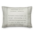 thumbnail image 2 of Creative Products Proverbs 24 20 x 14 Spun Poly Pillow, 2 of 3