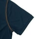 thumbnail image 5 of Camisas Elvqul de Hombre Manga Corta Casuales Azul Marino Abotonada Con Bolsillos Solapa Liso, 5 of 8