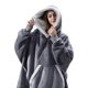 thumbnail image 1 of Txlixc Sudaderas de manta de gran tamaño para abrazos de sueños cálidos y suaves Txlixc moda, 1 of 5