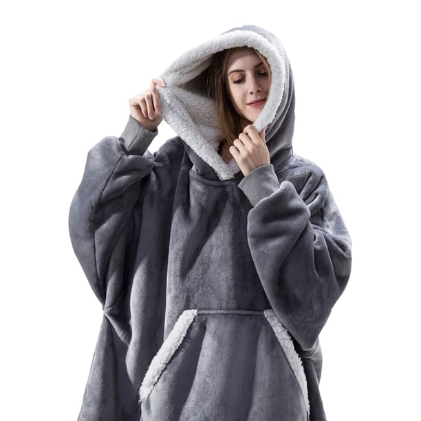 Txlixc Sudaderas de manta de gran tamaño para abrazos de sueños cálidos y suaves Txlixc moda