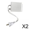 thumbnail image 1 of Cargador Adaptador De CA De 2 X 12 V Y 2 A Con Enchufe De Pared Resistente Para Enrutador De Tiras De Luces LED, Color, 1 of 8