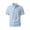 Light Blue, variant on LTTVQM Men's 2026 Casual Button Down Short Sleeve Shirts Summer Beach Wedding Shirt Vacation Cotton Shirts Light Blue XL