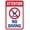 Warning Sign 6, variant on New Warning Boatswain's Mate Parking Navy Plaque - 8"x12", Metal Tin Decor for Yard, Office, Outdoor/Indoor