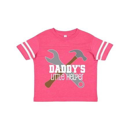 

Inktastic Daddy s Little Helper Tool Set Gift Toddler Boy Girl T-Shirt