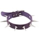 thumbnail image 5 of Qarigey Gargantilla de corazón Clavícula Regalo dulce multicolor Estilo europeo Collar colorido Diseño simple Gargantillas de cuero Púrpura Púrpura 2piezas Qarigey CBP038310, 5 of 5