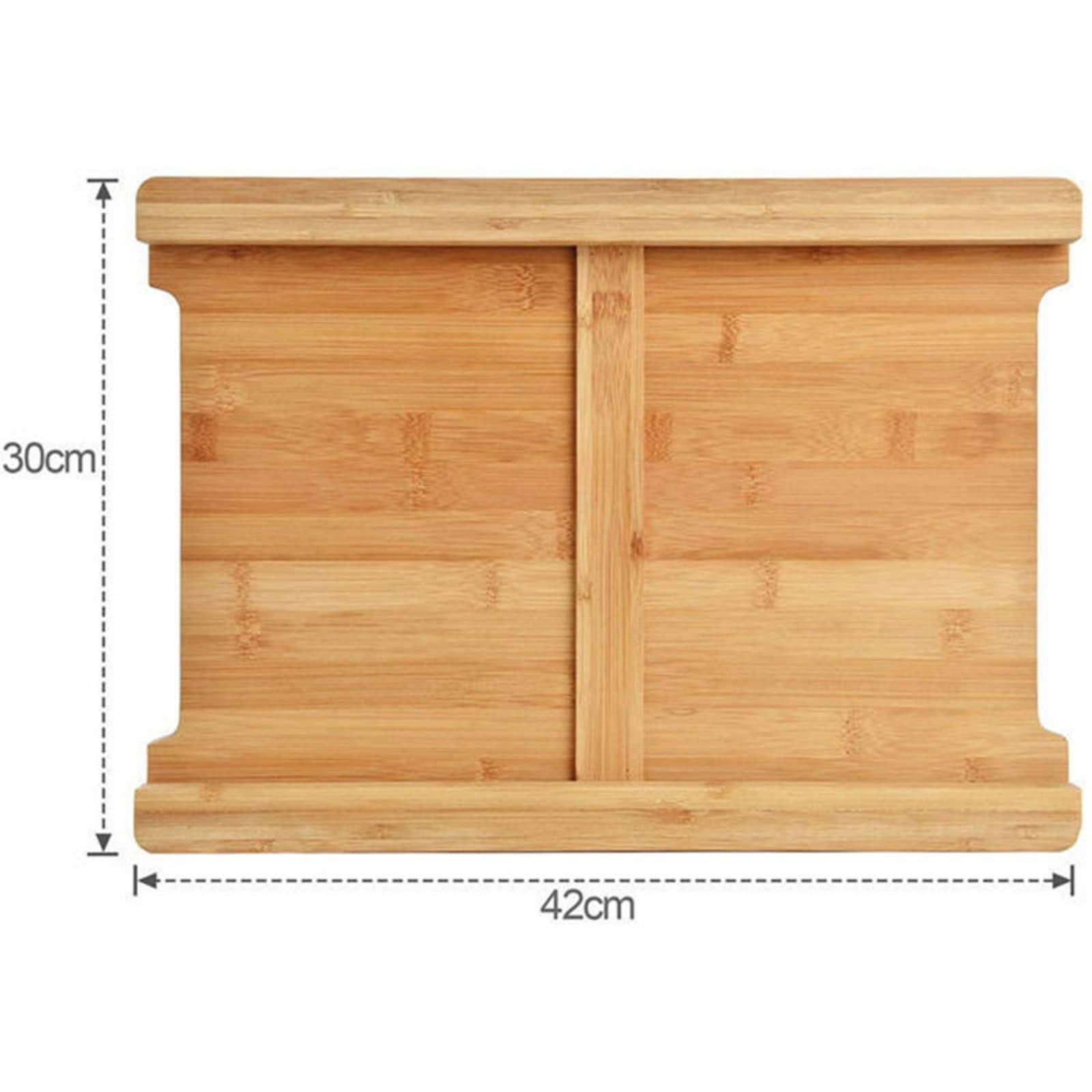 Cutting Board with Drawer, Multi-Functional Kitchen Chopping Board for Bread Cheese Vegetables and Fruits, Space-Saving Countertop Organizer for Home Cooking and Meal Prep