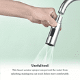 thumbnail image 3 of 2pc Pull Down Spray Head For Kitchen Faucet, 360 Degree Rotary, 3 Function Kitchen Sink Spray Nozzle, Anti-Splash Faucet Head Replacement, Water Saving, Sink Accessories, 3 of 5