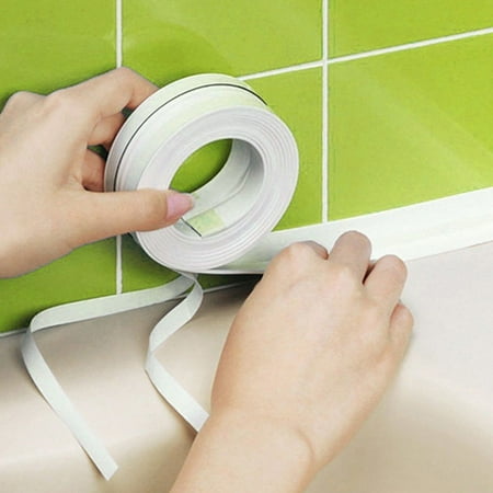 Wall Sealing Tape Waterproof Mold Proof Adhesive Tape Kitchen (Best Water Resistant Tape)