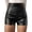 C-Black504, variant on DHFJKG Women's PU Leather Shorts Sexy High Waisted Slim Fit Dressy Shorts Nightclub Wear Hot Pants Stylish Bottoms