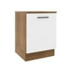 thumbnail image 1 of Mueble de Cocina Madesa Agata 60 cm 1 Puerta Marrón/Blanco, 1 of 6